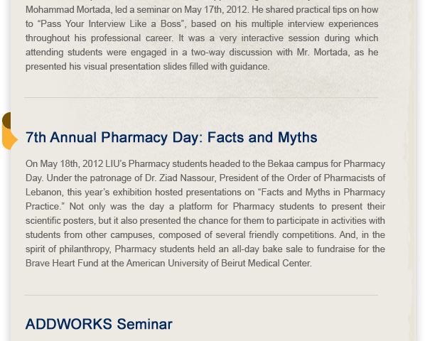 7th Annual Pharmacy Day